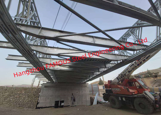 CHINA Ponte de aço galvanizado de prata para aplicações industriais fornecedor