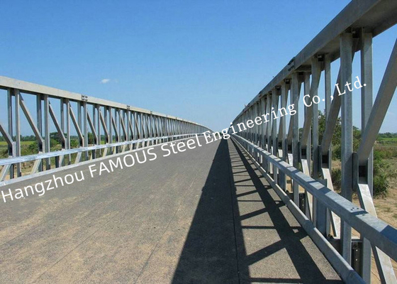 CHINA Pré-fabrique o tipo de aço modular quente da ponte 200 da pista dobro da construção galvanizado fornecedor