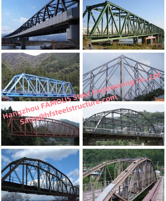 CHINA Pré-fabricado modular de aço da ponte de fardo do delta moderno para estradas de ferro das estradas fornecedor