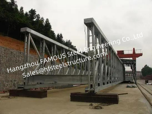 CHINA tipo de aço de pouco peso Pre-projetado do projeto 200 do Overcrossing da ponte modular provisória fornecedor