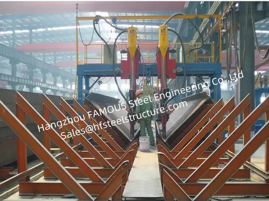 CHINA Construção pesada do aço estrutural do projeto de H com processo da soldadura de arco submersa fornecedor