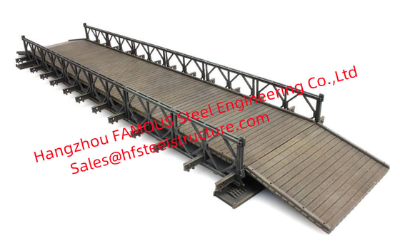 CHINA Fabricação feita sob encomenda do aço estrutural do metal para quadros de aço portáteis da ponte fornecedor
