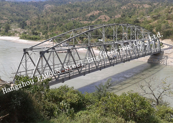 CHINA Largura galvanizada modular da superfície 7.6m da ponte de fardo do aço estrutural de Detla fornecedor