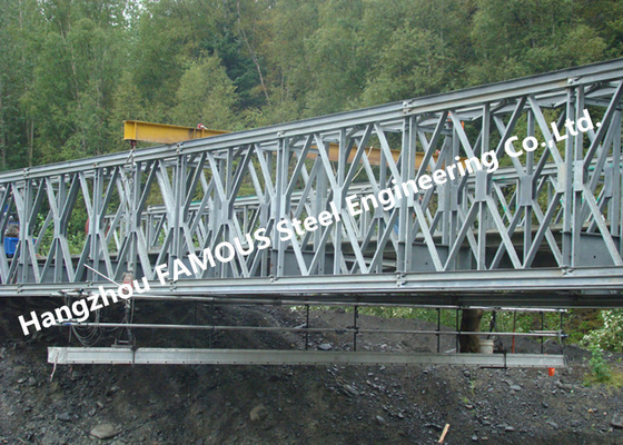 CHINA Multi - construção de Bailey Bridges Structural Formwork Truss do aço da pista do período única fornecedor