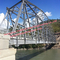 a ponte de fardo de aço pré-fabricada da altura de 10-1000m 2-9m galvanizou 50 anos de vida de projeto fornecedor