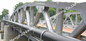 Período longo de Constrcuct da ponte de aço Railway de Bailey do metal único para o cliente de Rússia fornecedor