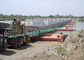 Padrão de aço provisório do canal JIS do salvamento da emergência da ponte de flutuação do controlo de cheias fornecedor