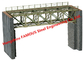 Multi - construção de Bailey Bridges Structural Formwork Truss do aço da pista do período única fornecedor