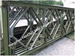 CHINA 4.5m x 3.5m painel de ponte galvanizado de Bailey para emergências fornecedor
