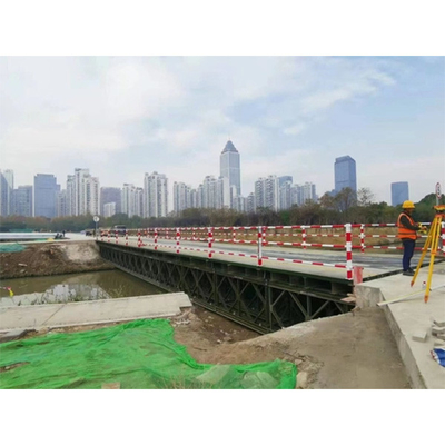 CHINA Entrega rápida de aço contínua Bailey For Emergency Use modular da ponte de fardo da plataforma fornecedor