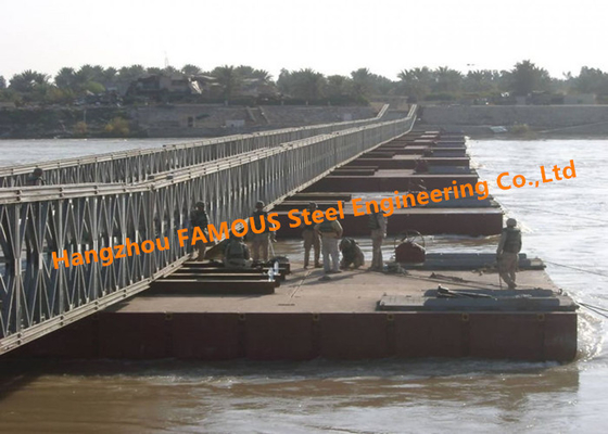 China Construção civil pre projetada do ferro portátil em excesso militar do painel das pontes fornecedor