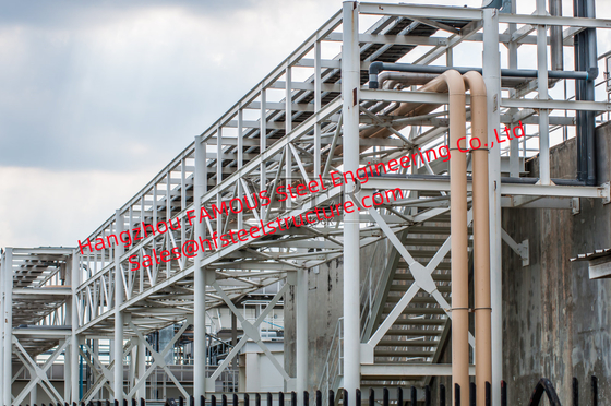 China Pedestre Railway Q345B do metal de aço curto médio da ponte de plataforma do período ou categoria de Q460C fornecedor