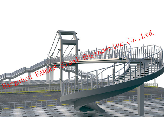CHINA Pontes pedonais pré-fabricadas personalizáveis com superfície lisa e barranco de madeira fornecedor