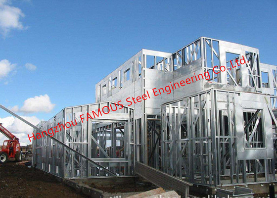 CHINA Sistemas de quadro galvanizados da construção de aço do feixe do h para a oficina ou a casa da casa de campo fornecedor