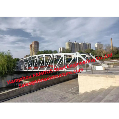 Ponte de vigas temporária de aço retangular ou trapezoidal em seção transversal fornecedor