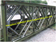 Ponte de Bailey de aço do período longo, engenharia de aço modular da estrutura da ponte do metal de 3m fornecedor