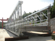 Ponte de aço galvanizada pré-fabricada portátil, proteção de corrosão longa a longo prazo da ponte do período fornecedor