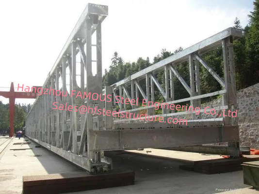 Ponte de aço galvanizado personalizado durável e perfeito para projetos de construção